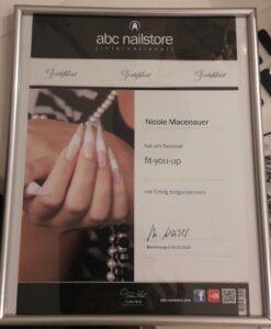 2020: abc nailstore - fit-you-up Vor-Ort Schulung