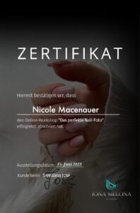 2023: Swetlana Jose - Das perfekte Nailfoto